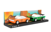 candylab junior desert race set - wooden toy car